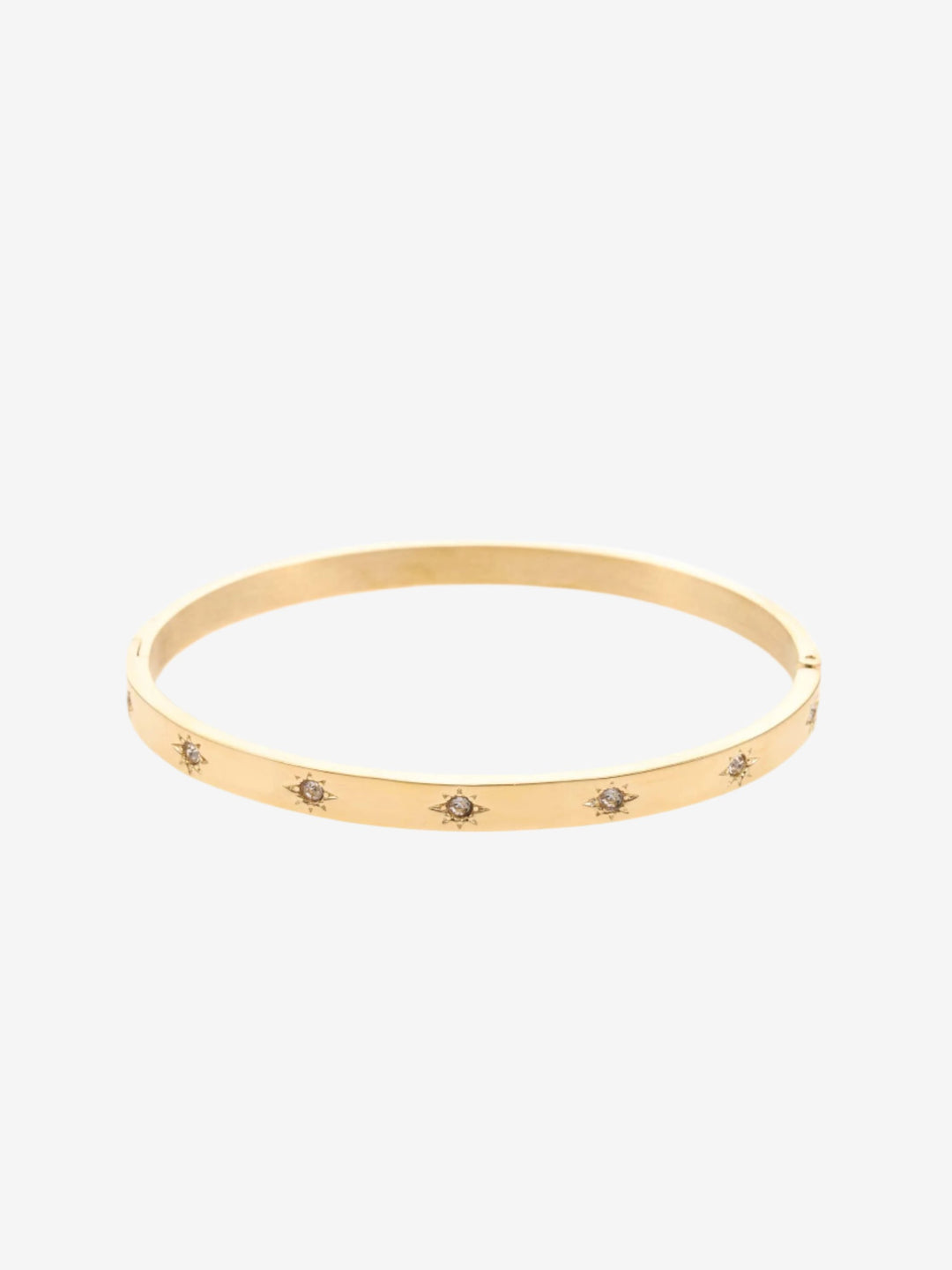 Bangle aura met steentjes