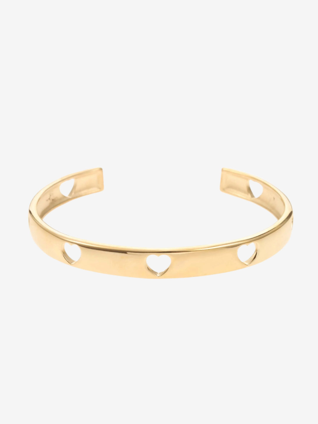 Bangle met open hart