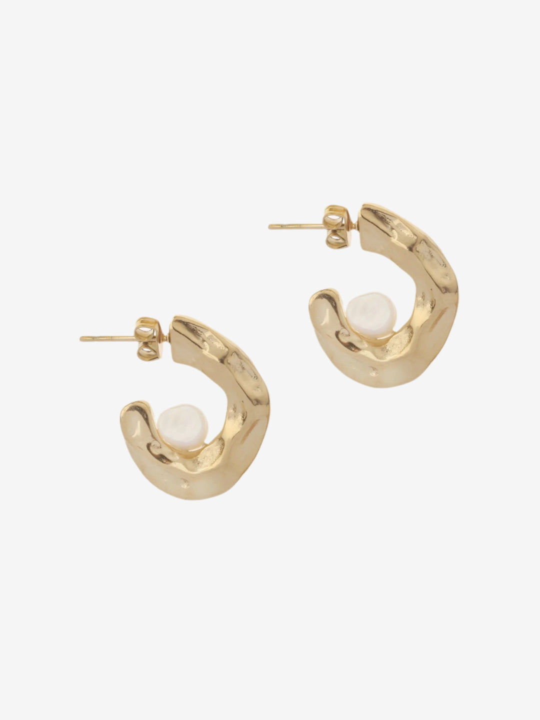 Ocean oorring met parel