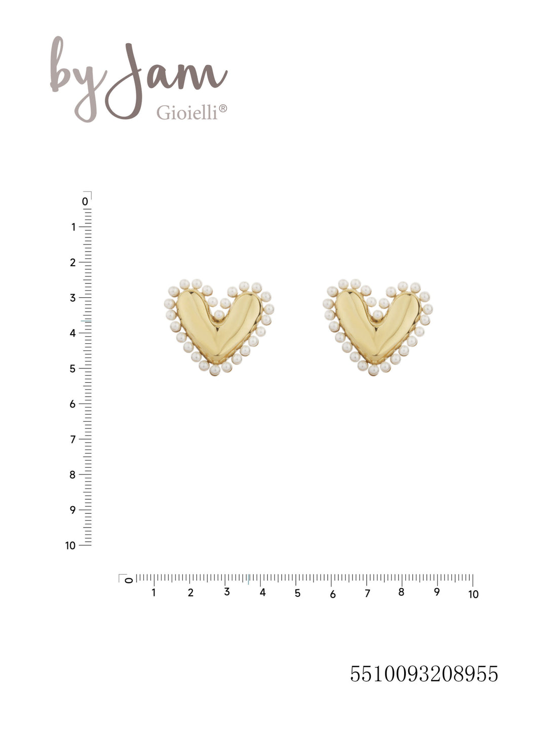 By Jam Gioielli-BJ16772-Stainless Steel-Oorbellen