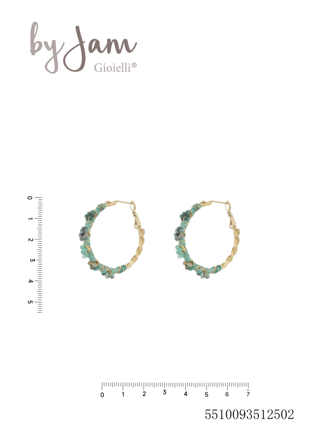 By Jam Gioielli-BJ16724-Stainless Steel-Oorbellen