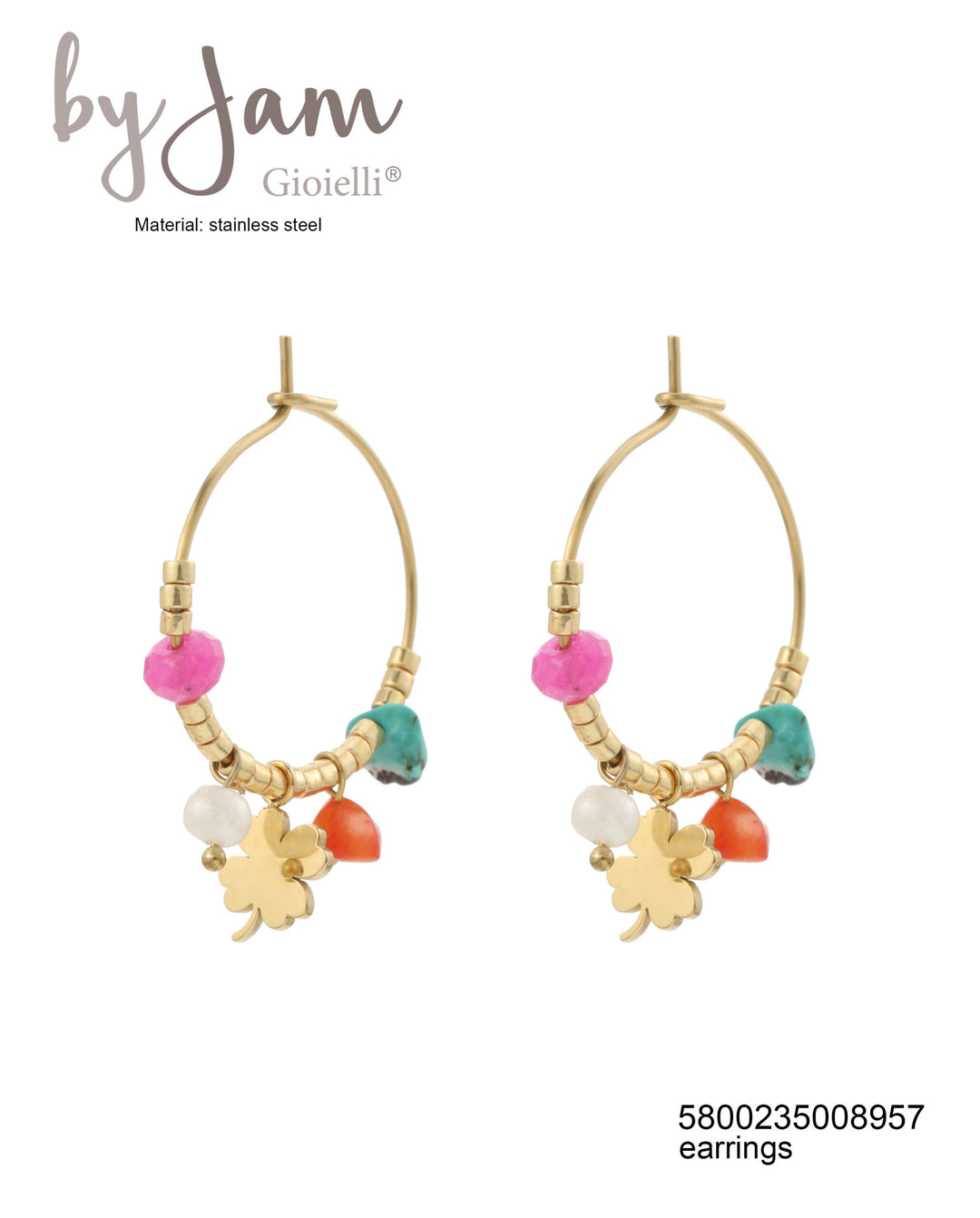 By Jam Gioielli - BJ14442 - Oorbellen
