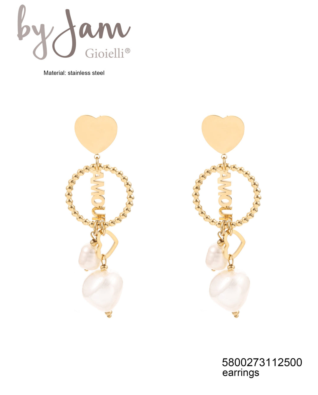 By Jam Gioielli - BJ15848 - Oorbellen