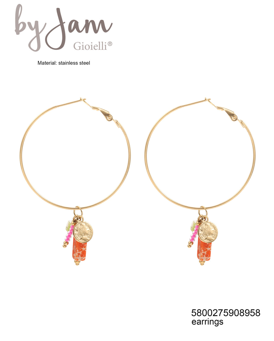 By Jam Gioielli - BJ15862 - Oorbellen
