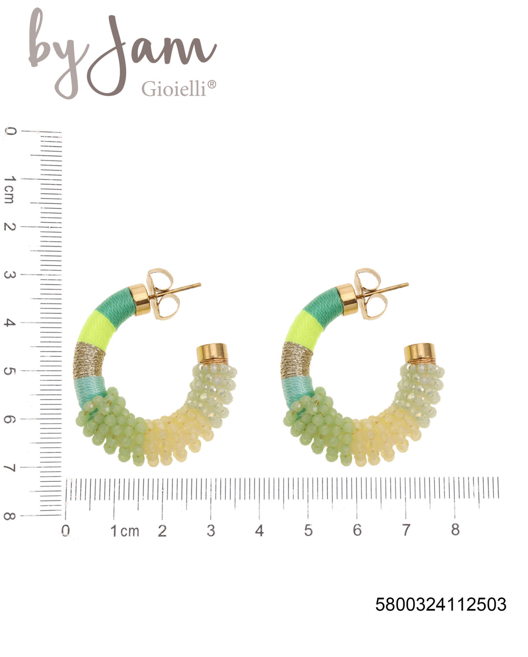 By Jam Gioielli-BJ16742-Stainless Steel-Oorbellen