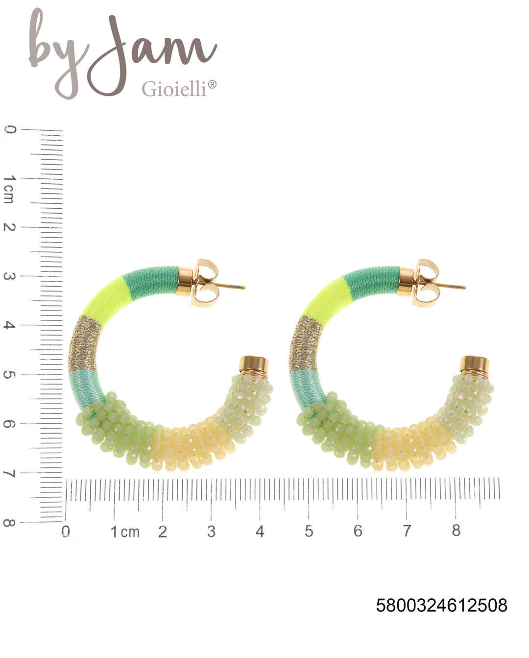 By Jam Gioielli-BJ16747-Stainless Steel-Oorbellen