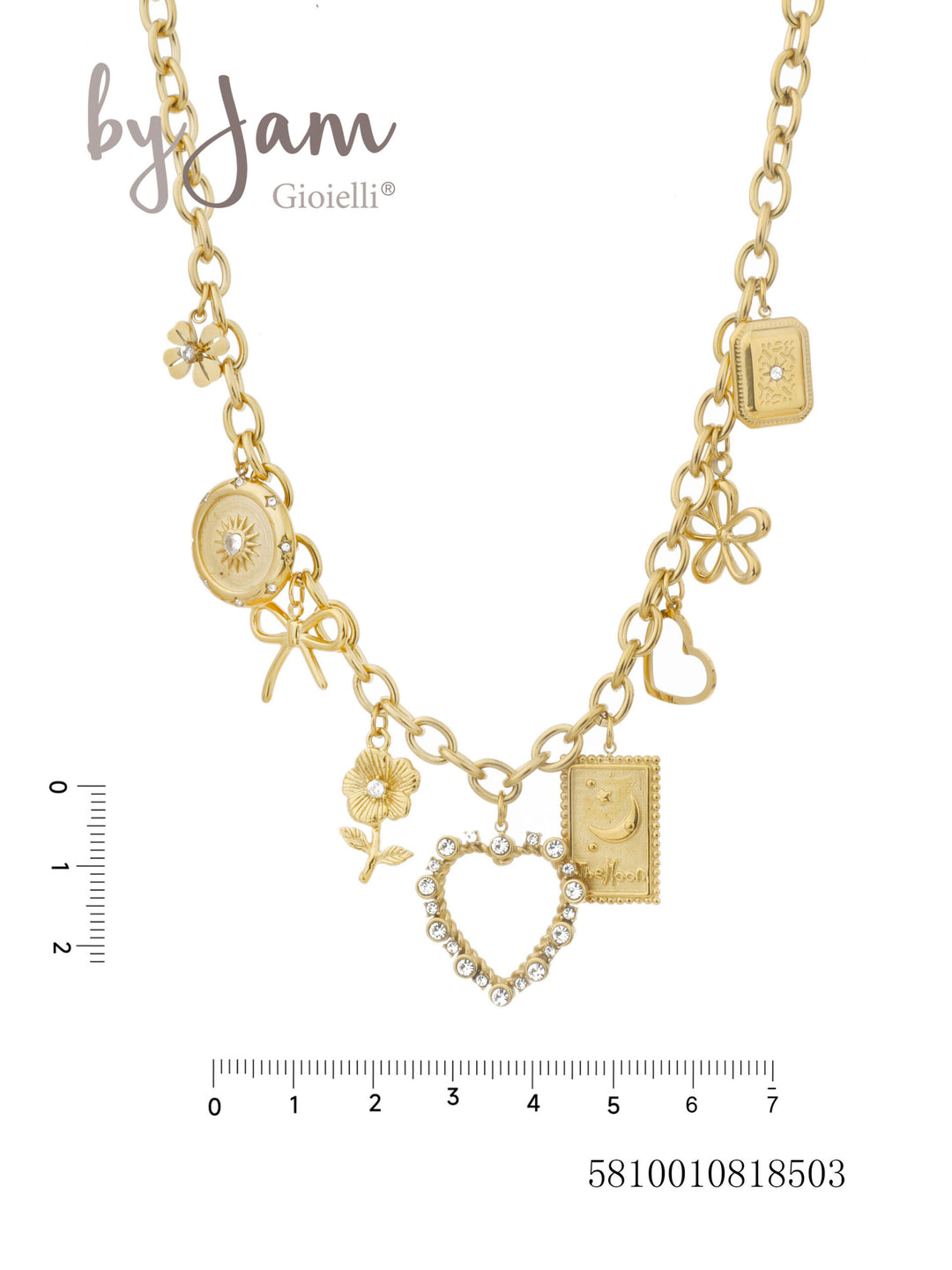 By Jam Gioielli-BJ16689-Stainless Steel-Ketting