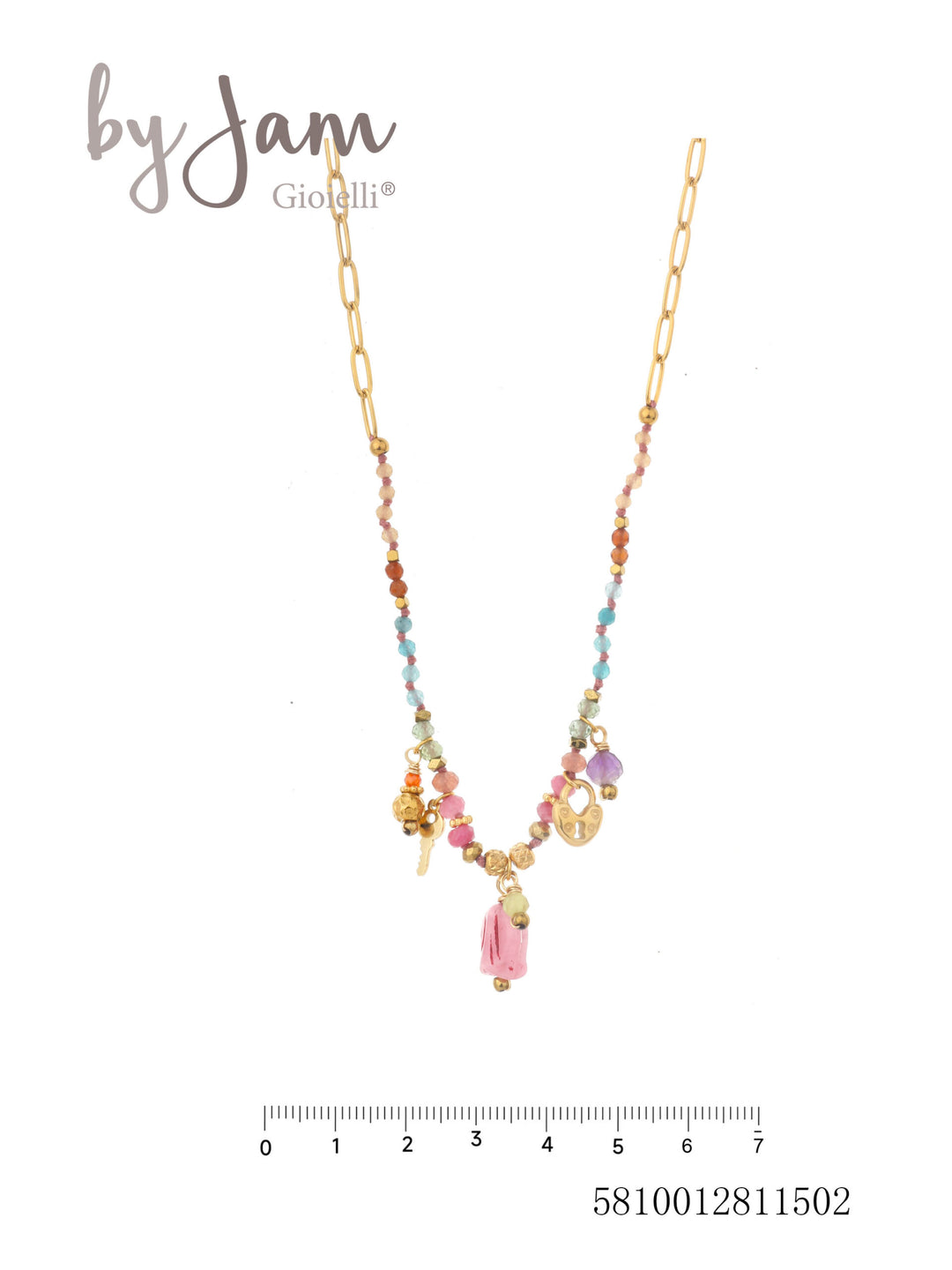 By Jam Gioielli-BJ16664-Stainless Steel-Ketting
