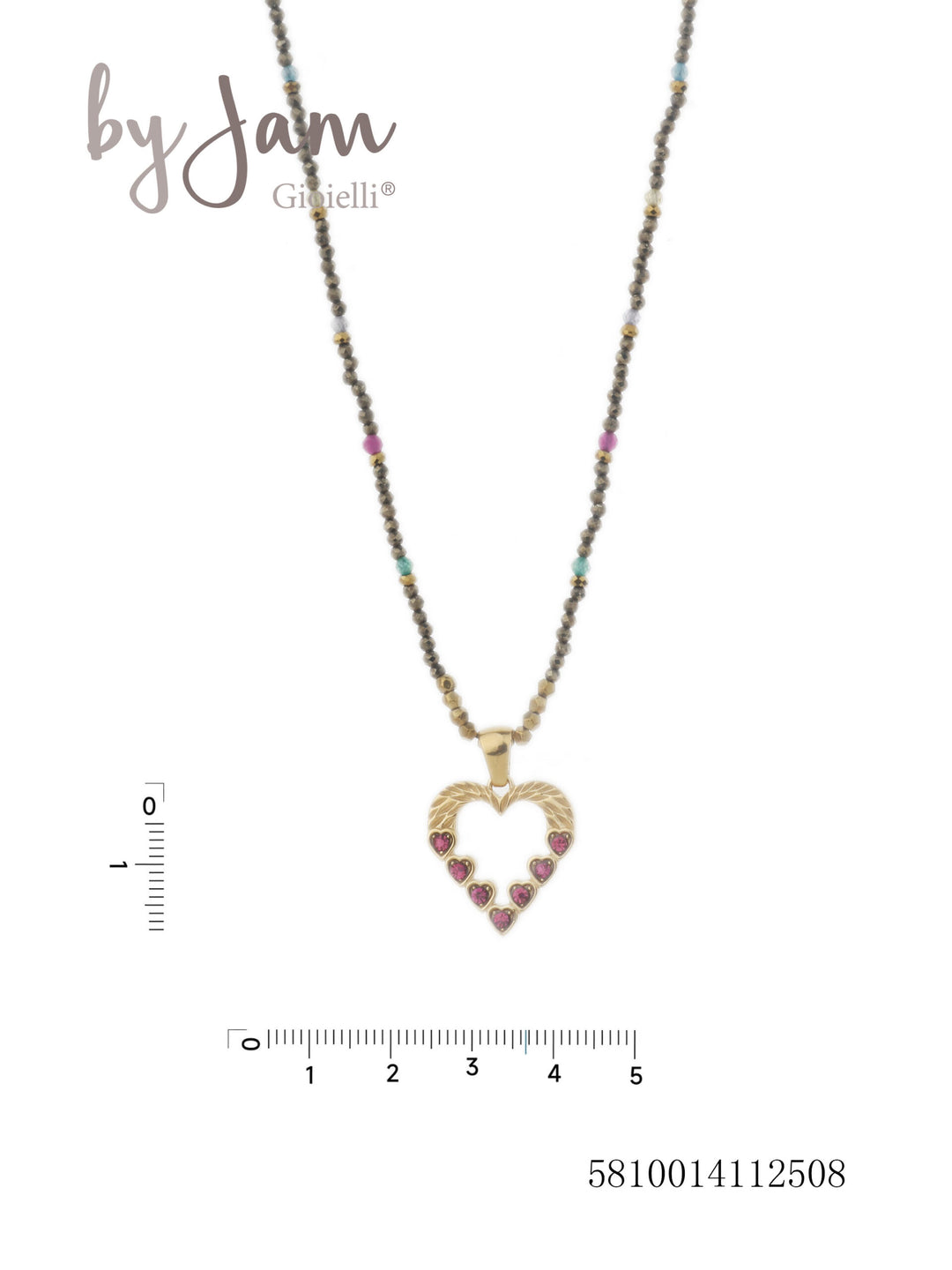 By Jam Gioielli-BJ16678-Stainless Steel-Ketting