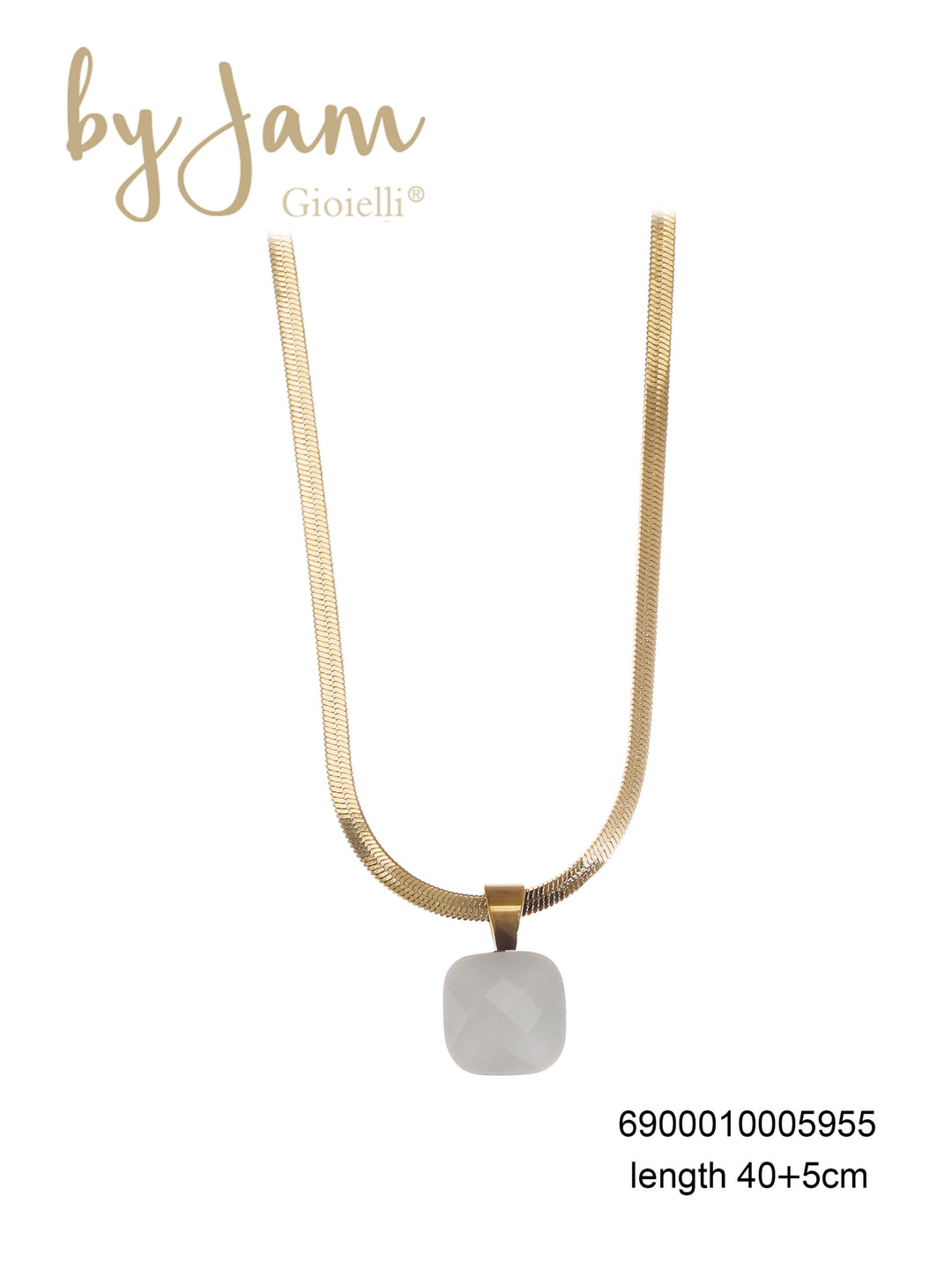By Jam Gioielli-BJ16824-Stainless Steel-Ketting
