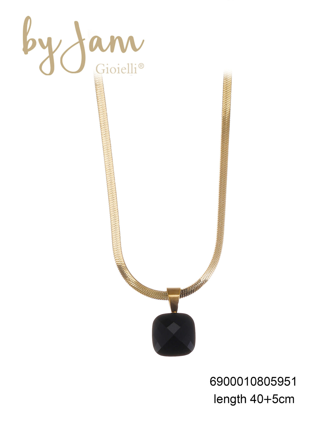 By Jam Gioielli-BJ16831-Stainless Steel-Ketting