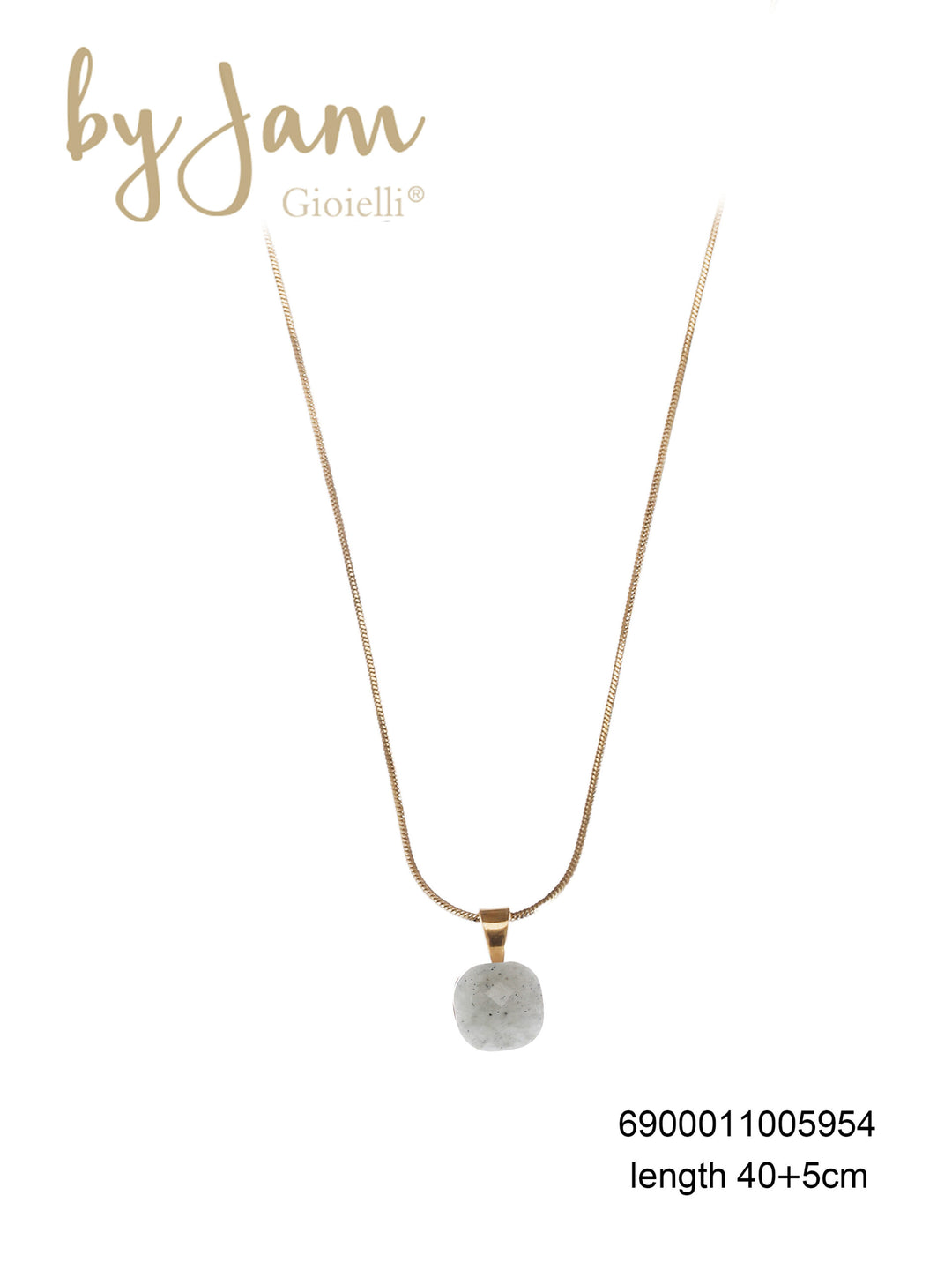By Jam Gioielli-BJ16833-Stainless Steel-Ketting