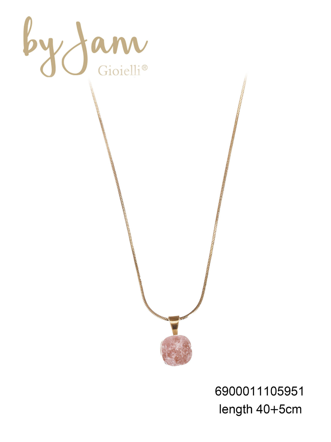 By Jam Gioielli-BJ16834-Stainless Steel-Ketting