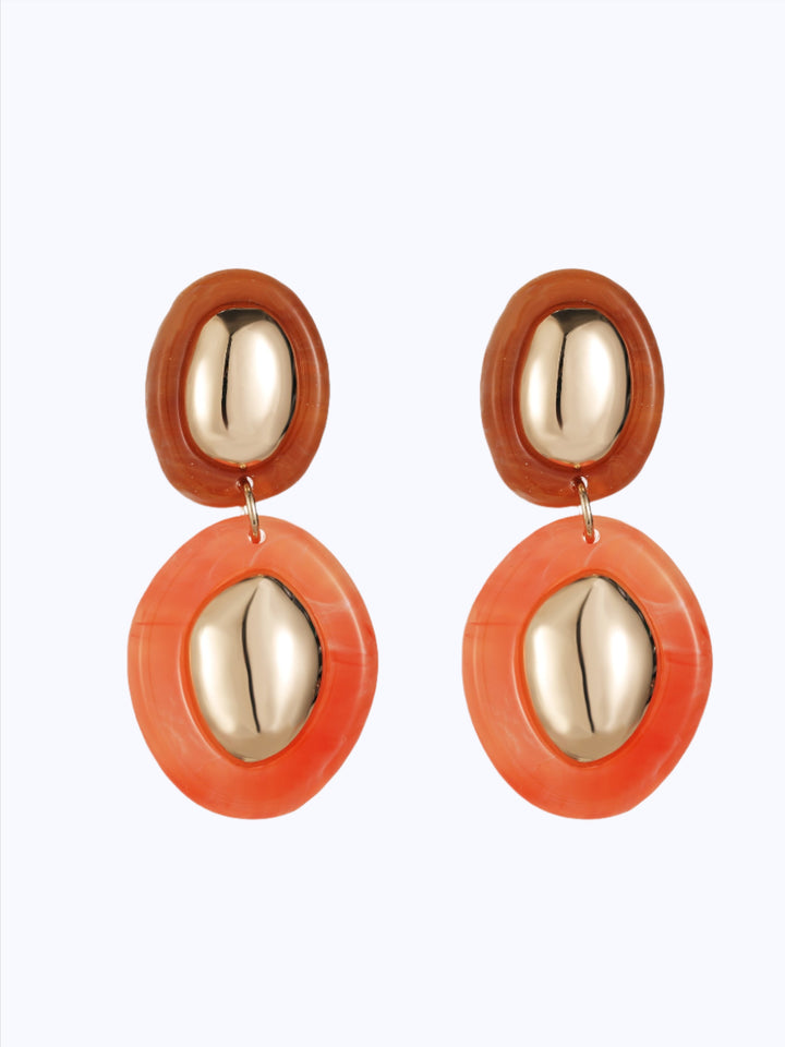 Safari mystic combi ovale oorhanger