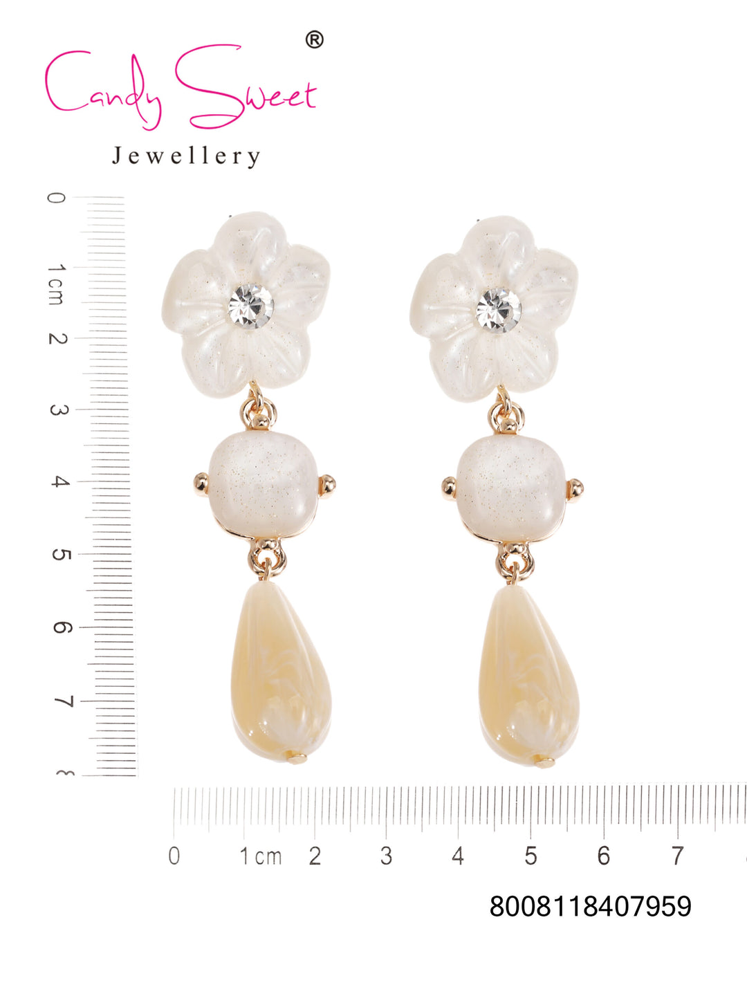 Candy Sweet Jewellery-CS23347-Mesing-Oorbellen