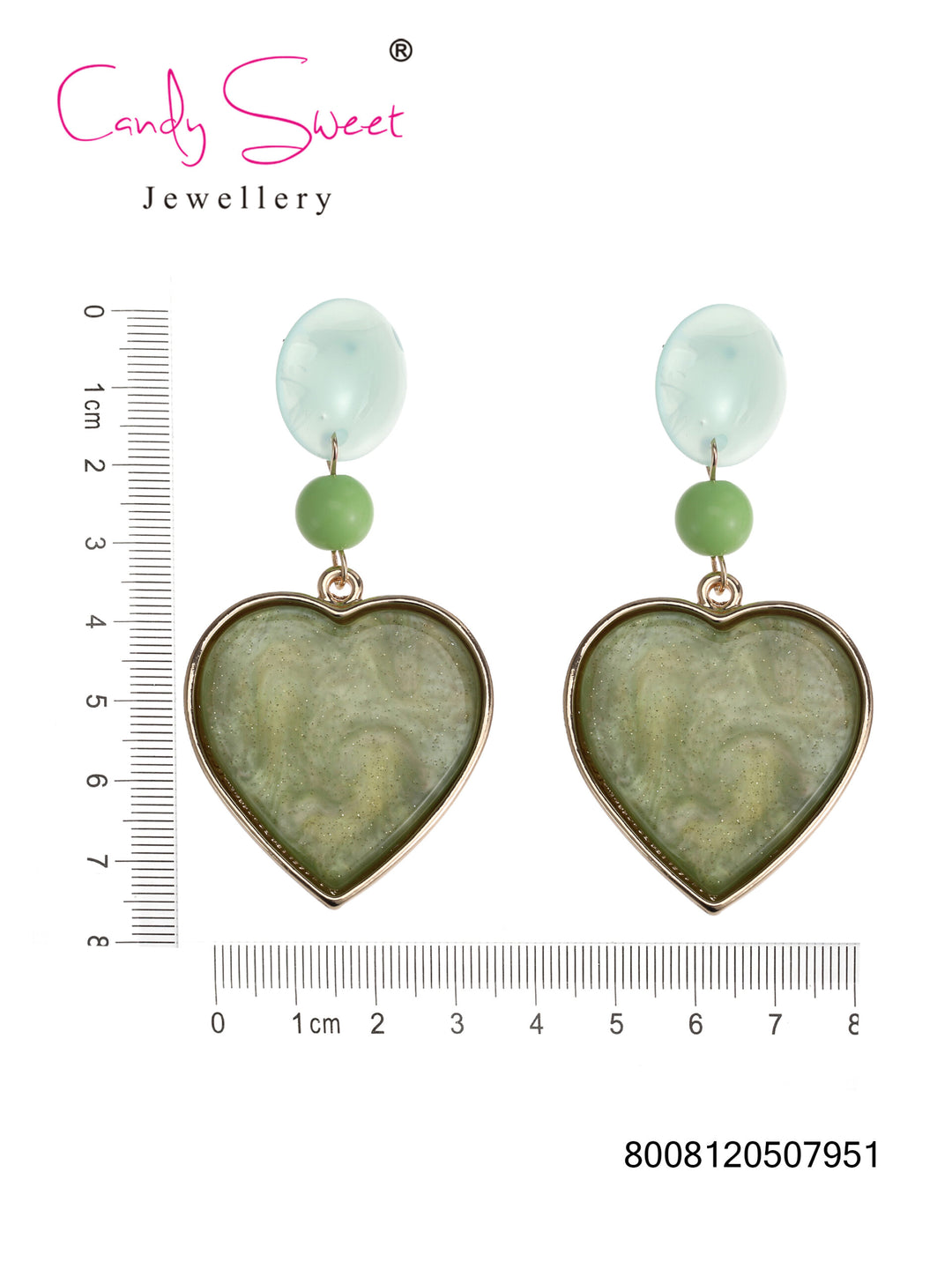 Candy Sweet Jewellery-CS23356-Mesing-Oorbellen