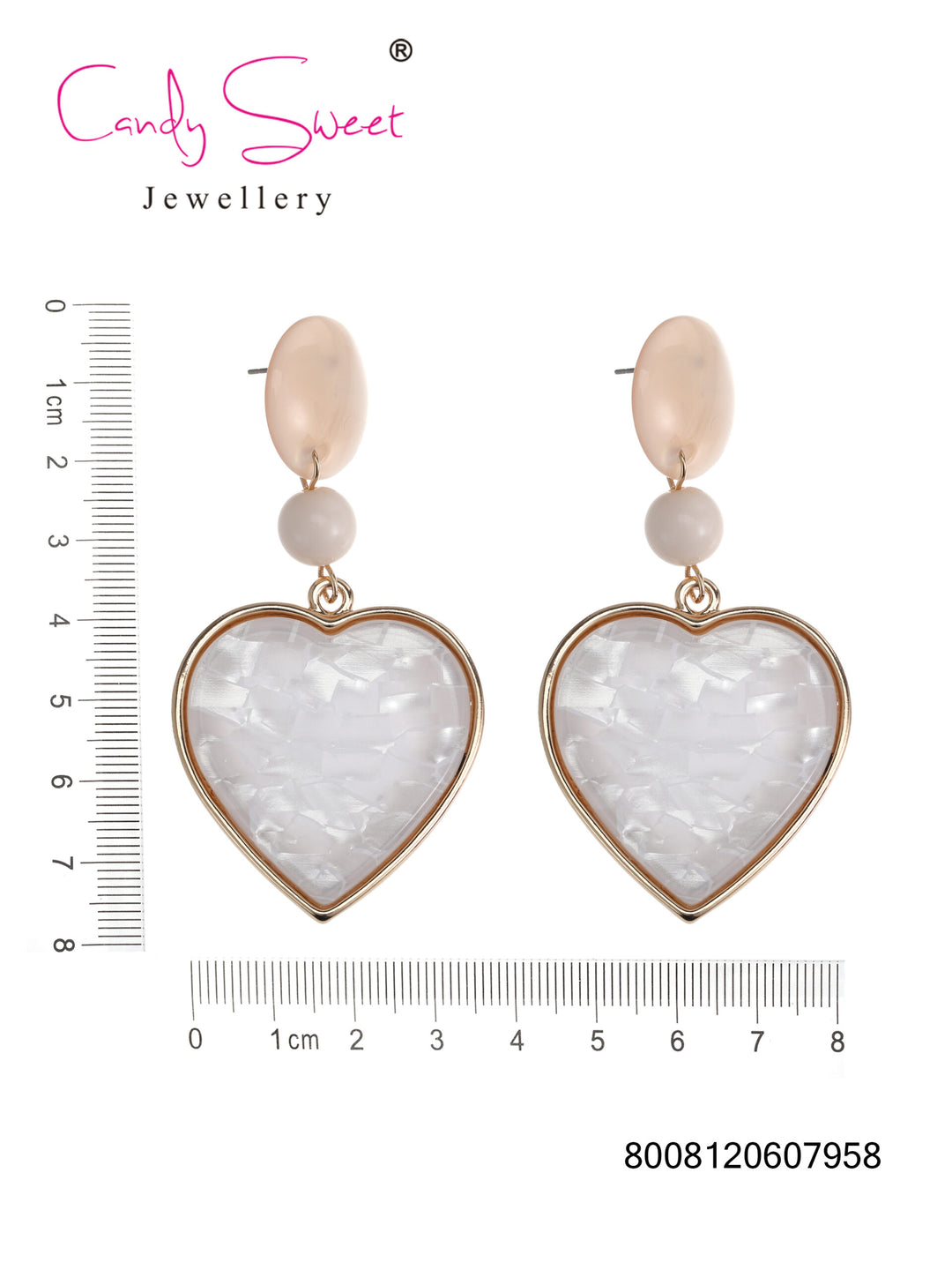 Candy Sweet Jewellery-CS23357-Mesing-Oorbellen