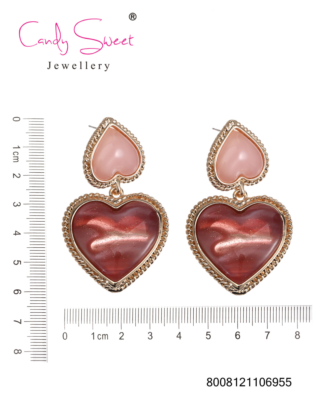 Candy Sweet Jewellery-CS23359-Mesing-Oorbellen