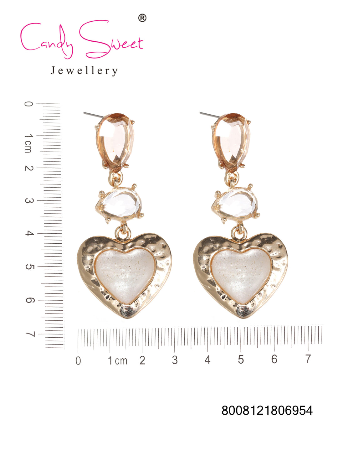 Candy Sweet Jewellery-CS23363-Mesing-Oorbellen