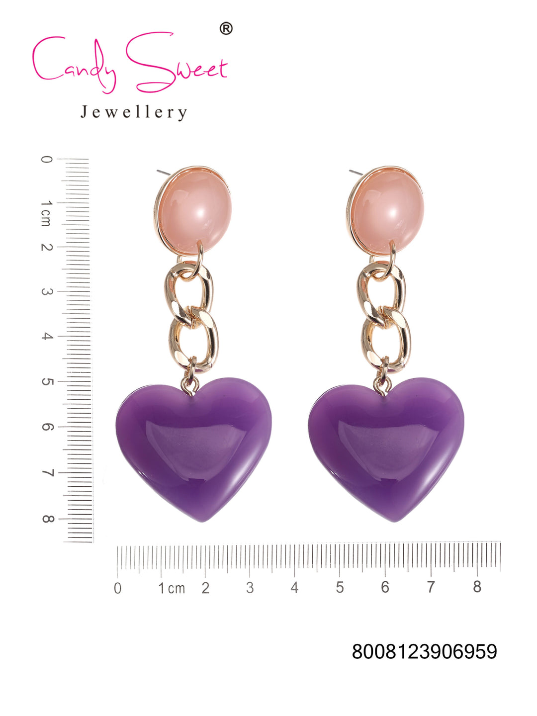 Candy Sweet Jewellery-CS23366-Mesing-Oorbellen
