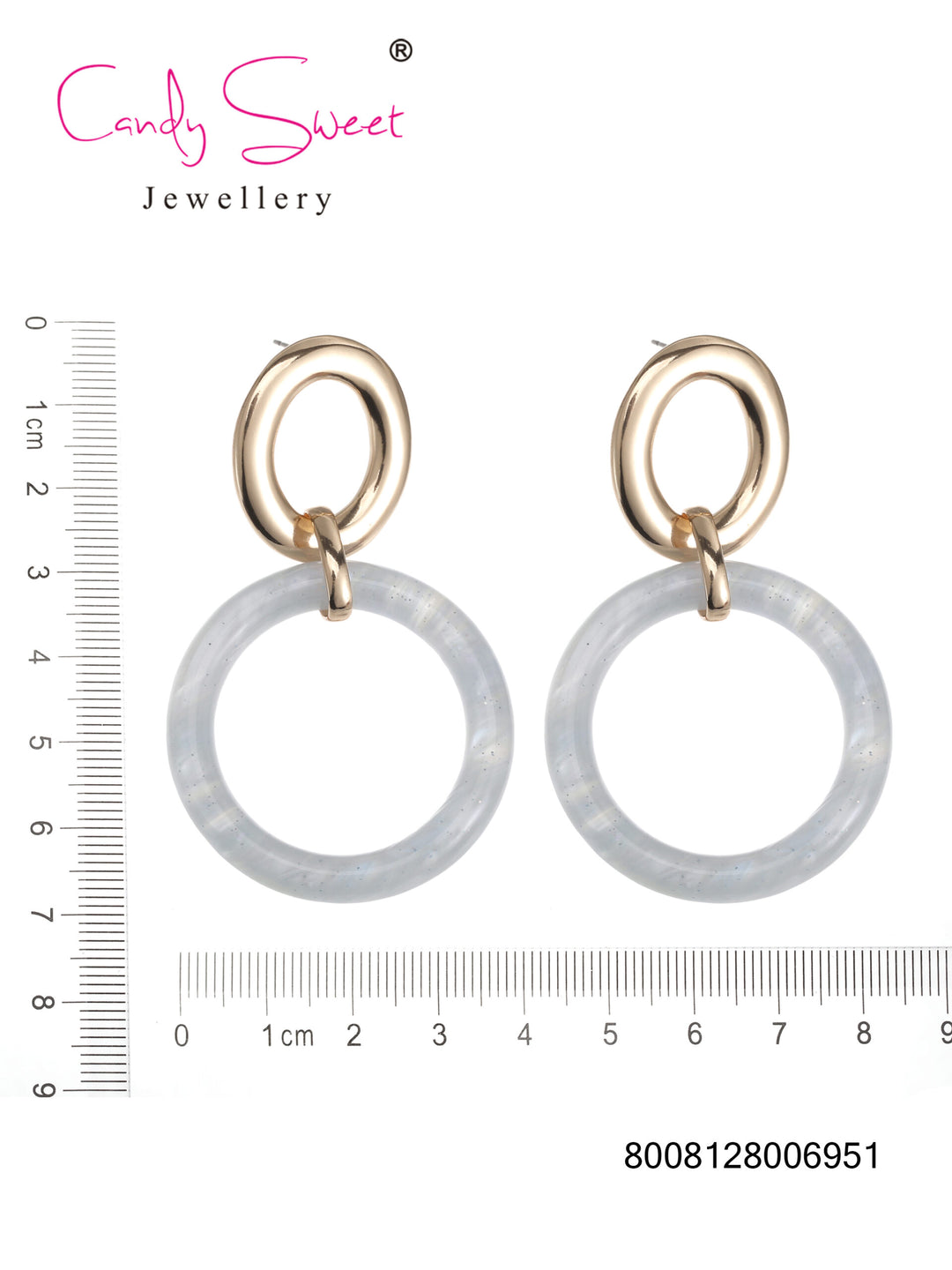 Candy Sweet Jewellery-CS23382-Mesing-Oorbellen