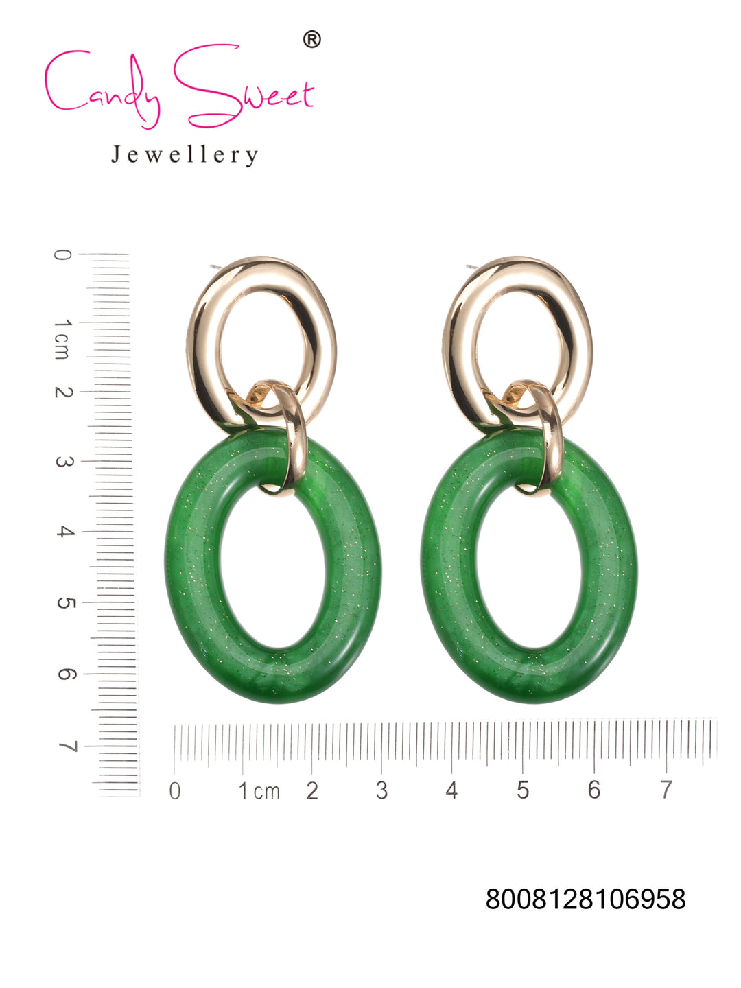 Candy Sweet Jewellery-CS23383-Mesing-Oorbellen