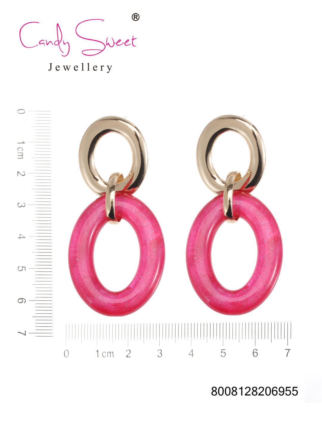 Candy Sweet Jewellery-CS23384-Mesing-Oorbellen