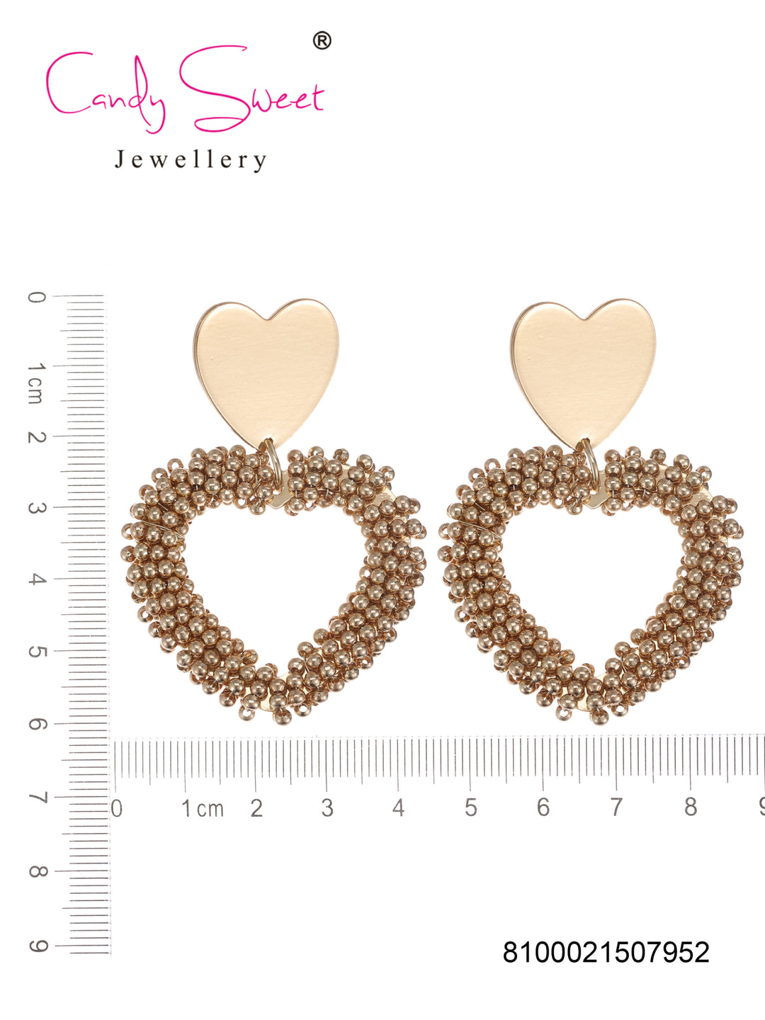 Candy Sweet Jewellery-CS23387-Mesing-Oorbellen