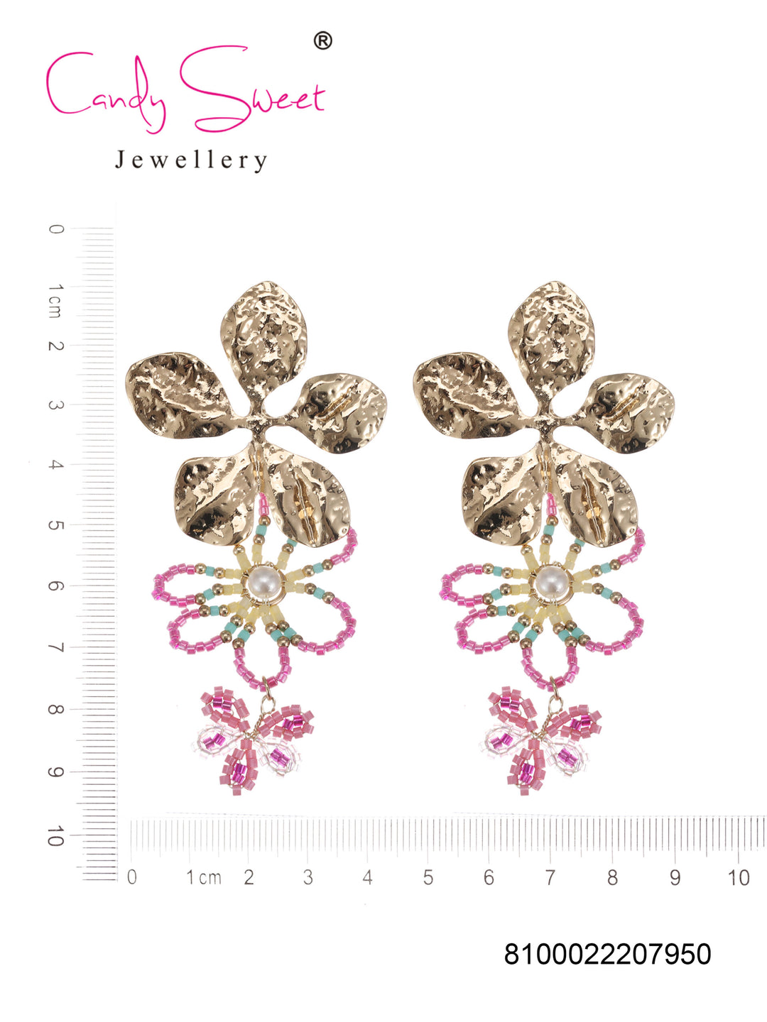 Candy Sweet Jewellery-CS23394-Mesing-Oorbellen