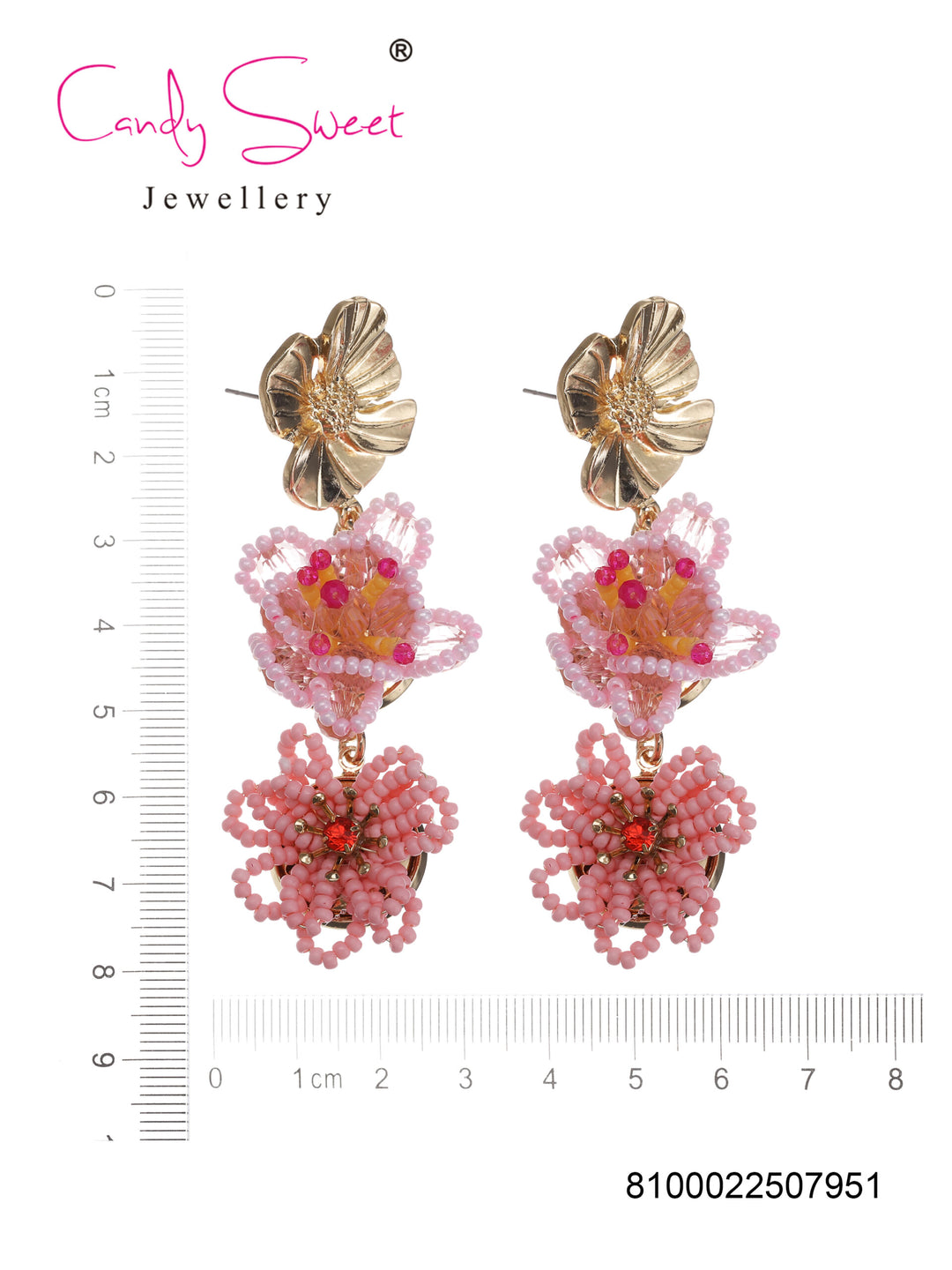 Candy Sweet Jewellery-CS23397-Mesing-Oorbellen