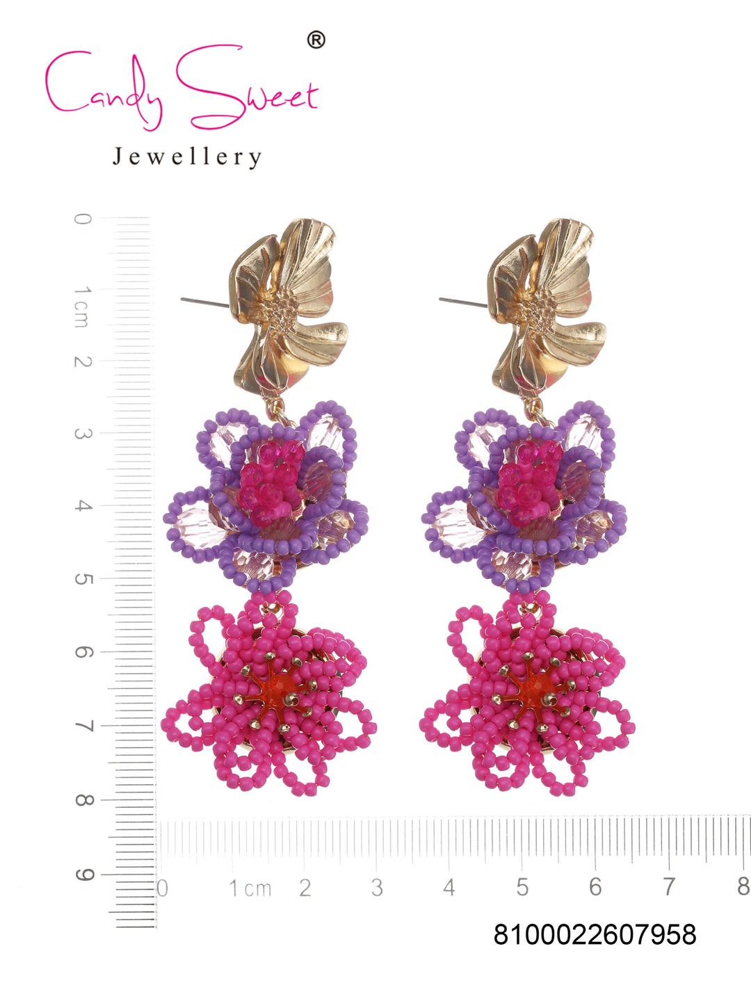 Candy Sweet Jewellery-CS23398-Mesing-Oorbellen