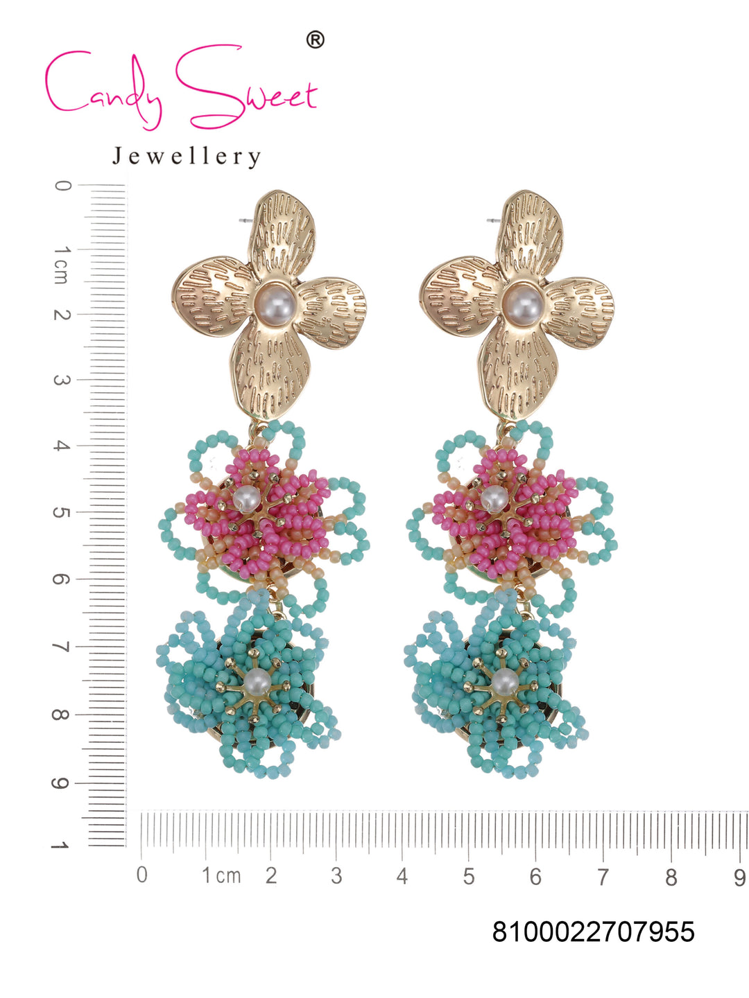 Candy Sweet Jewellery-CS23399-Mesing-Oorbellen