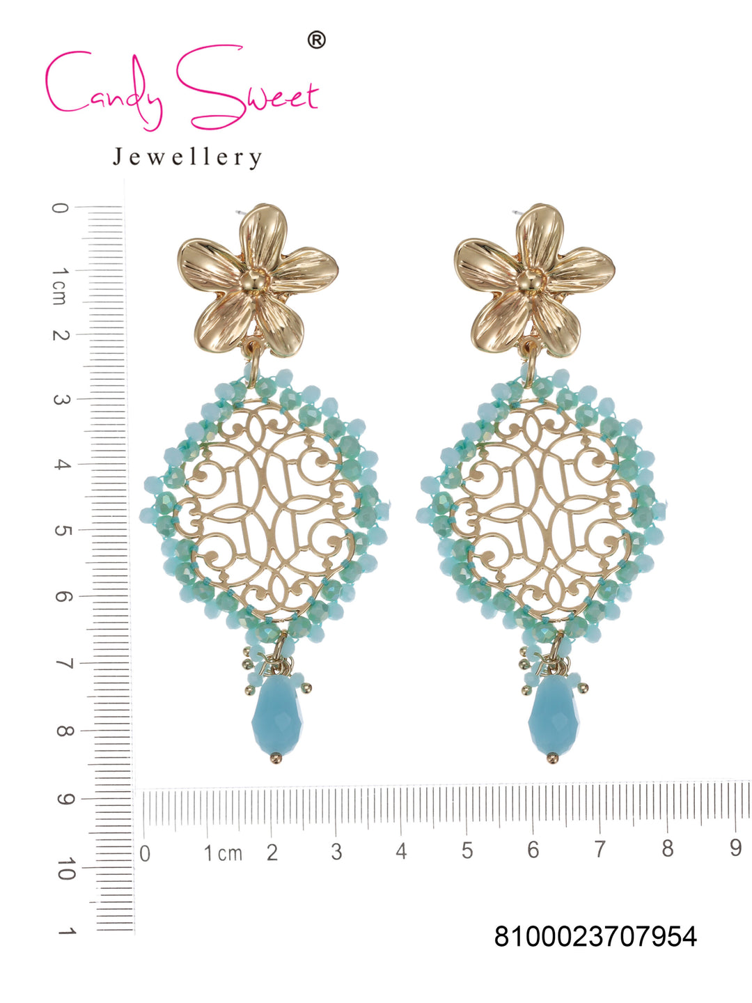 Candy Sweet Jewellery-CS23409-Mesing-Oorbellen