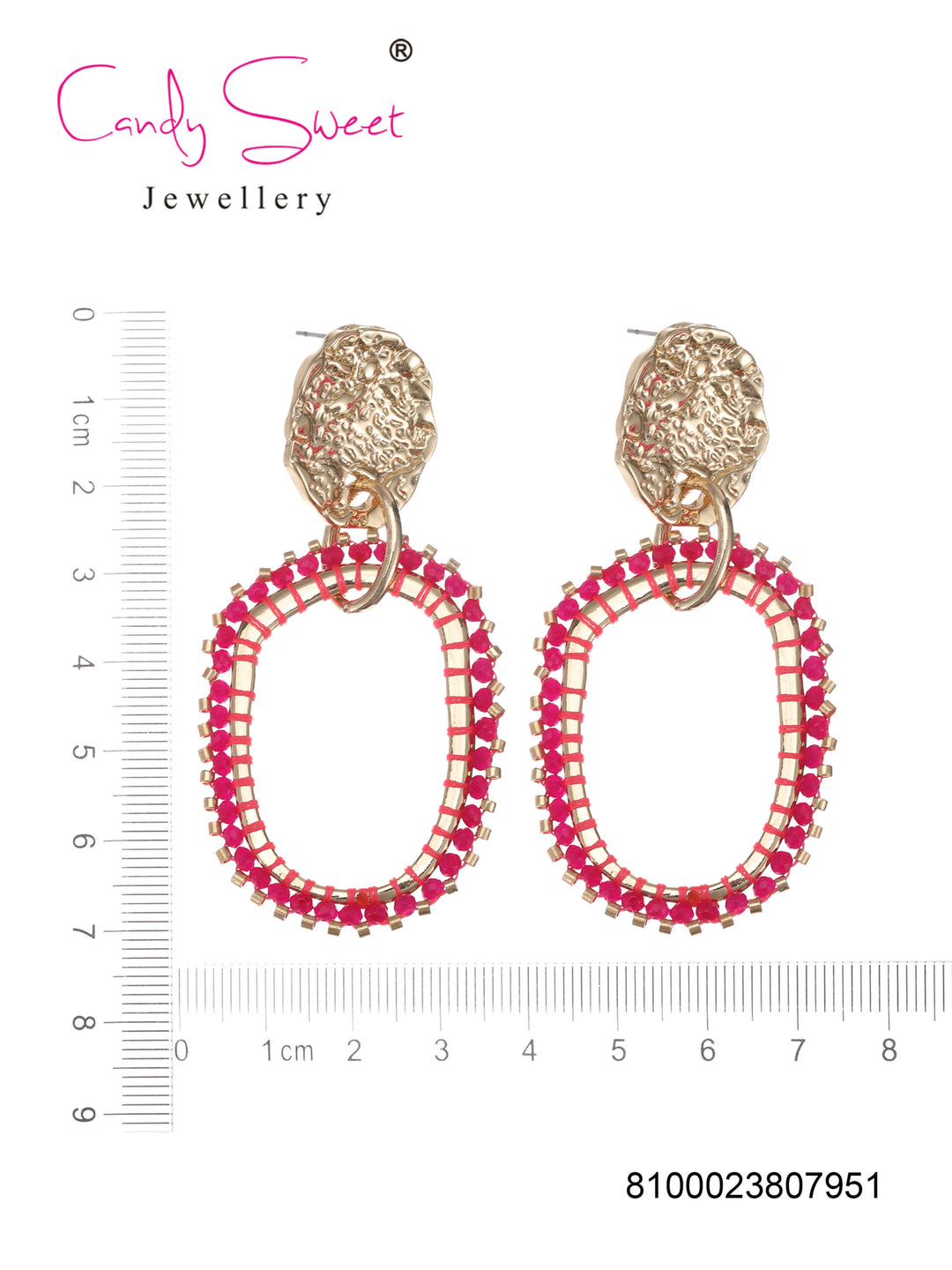 Candy Sweet Jewellery-CS23410-Mesing-Oorbellen