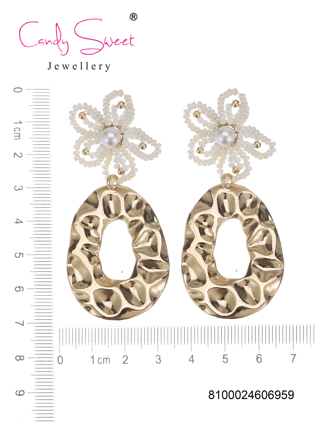 Candy Sweet Jewellery-CS23418-Mesing-Oorbellen