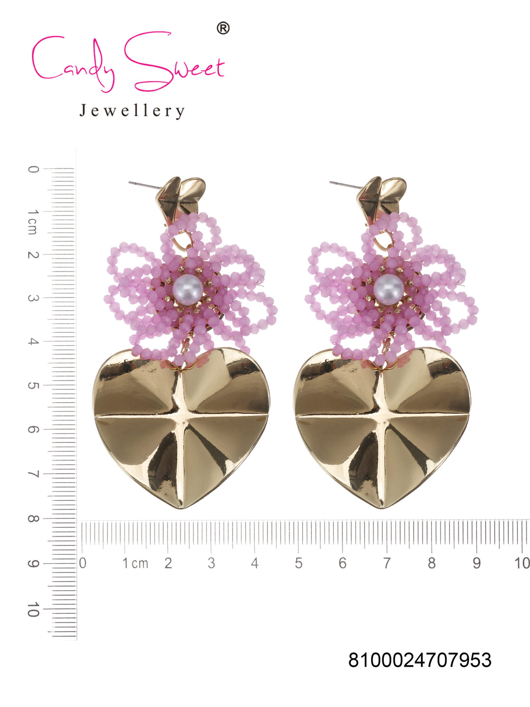 Candy Sweet Jewellery-CS23419-Mesing-Oorbellen