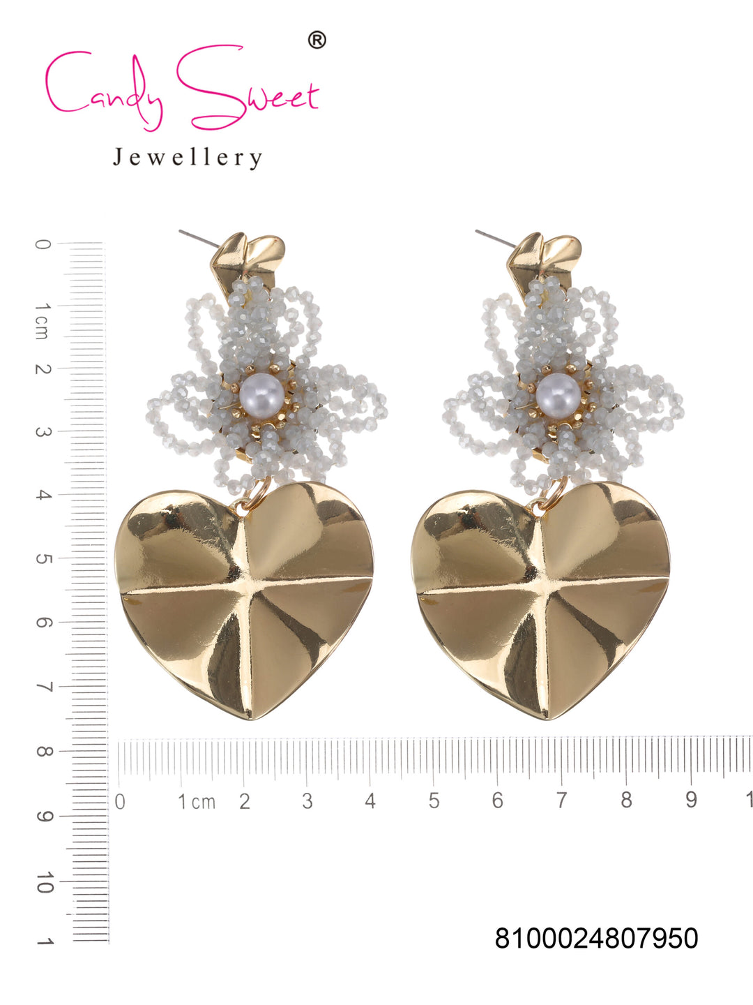 Candy Sweet Jewellery-CS23420-Mesing-Oorbellen