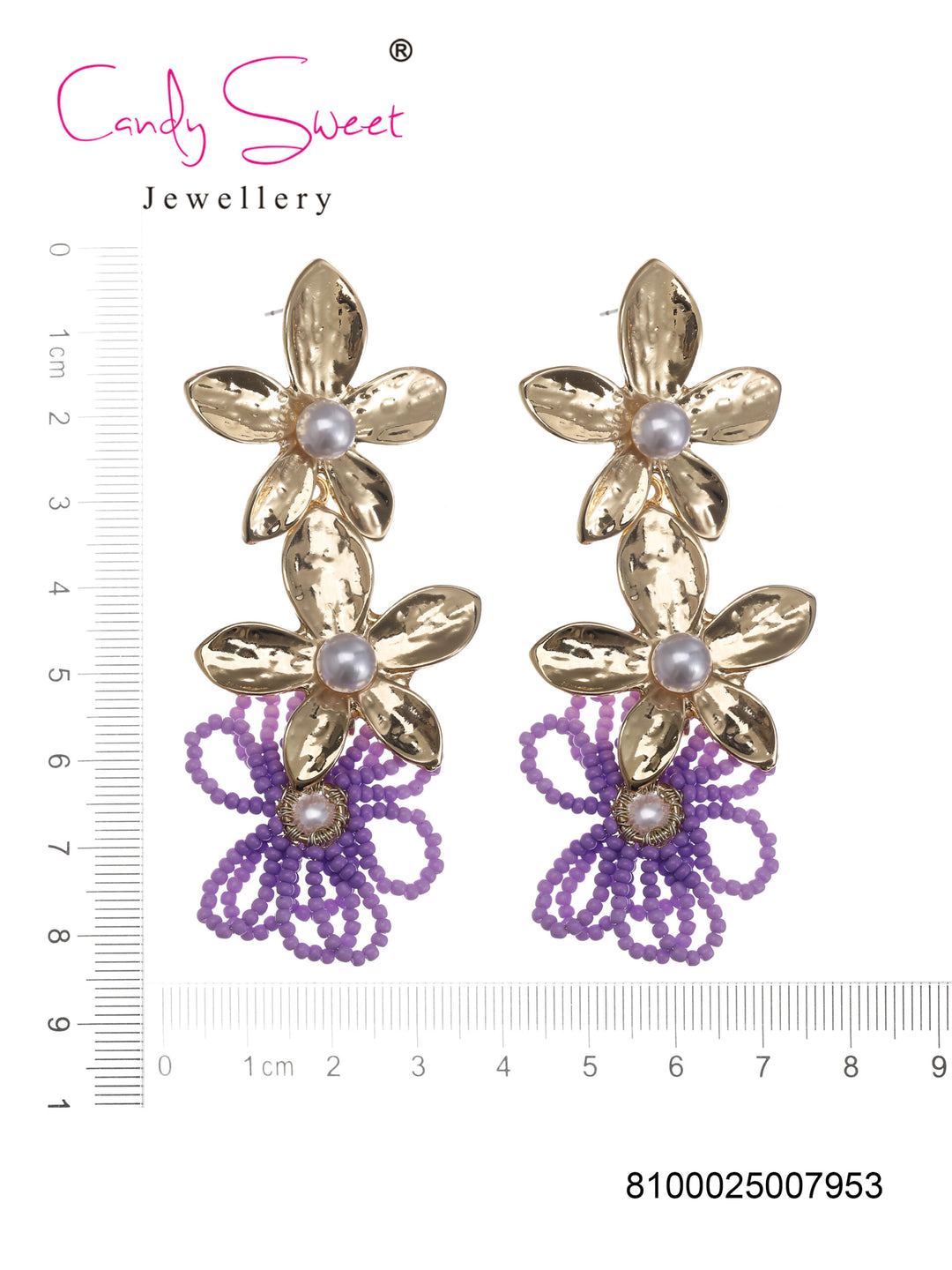 Candy Sweet Jewellery-CS23422-Mesing-Oorbellen