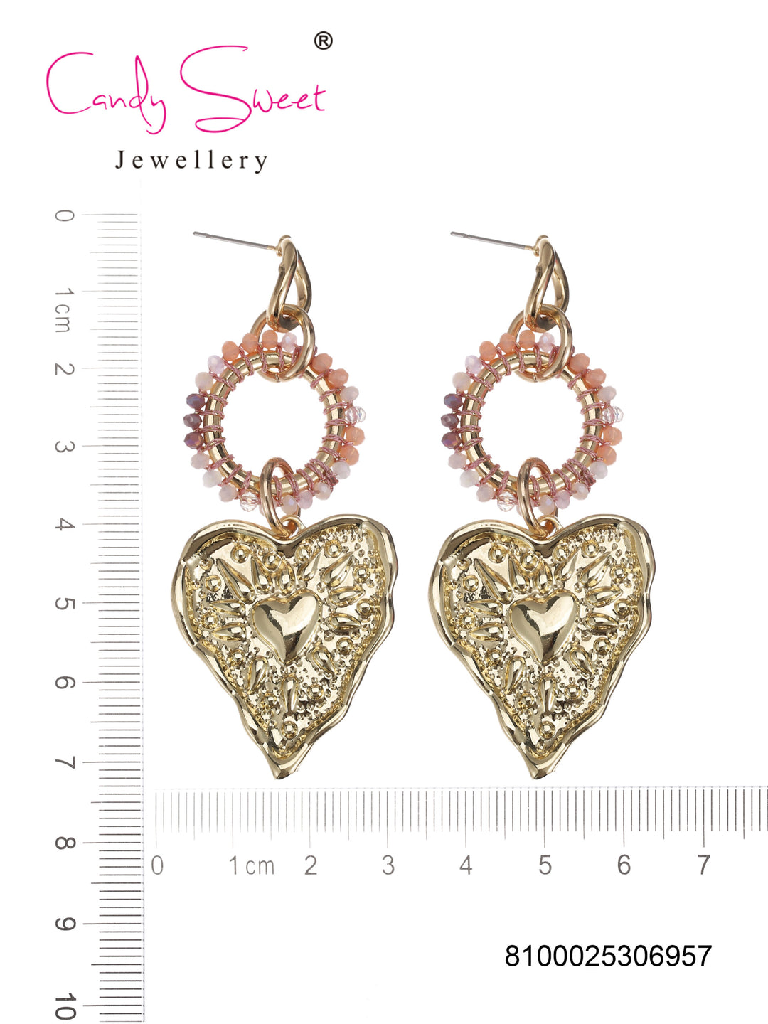 Candy Sweet Jewellery-CS23425-Mesing-Oorbellen