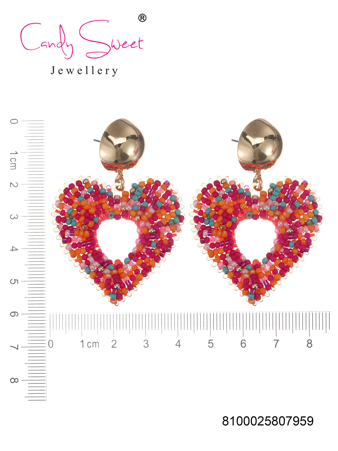 Candy Sweet Jewellery-CS23430-Mesing-Oorbellen