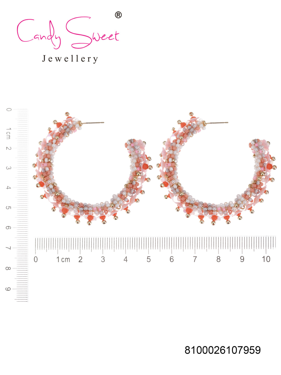 Candy Sweet Jewellery-CS23433-Mesing-Oorbellen