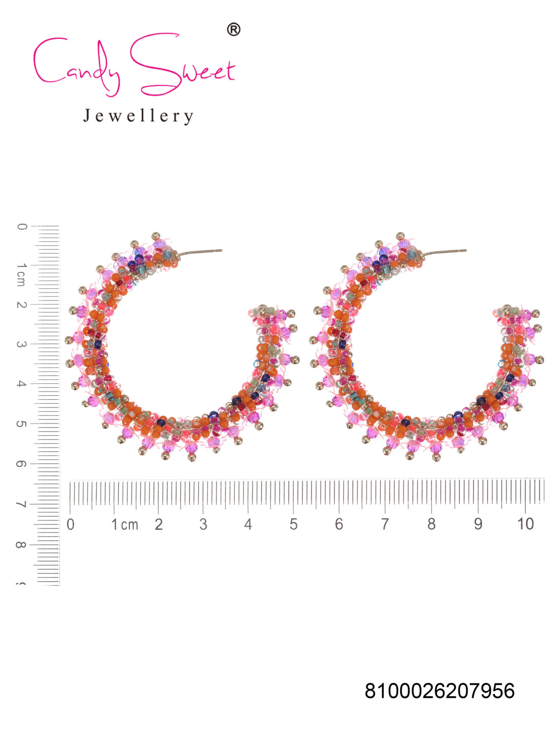Candy Sweet Jewellery-CS23434-Mesing-Oorbellen