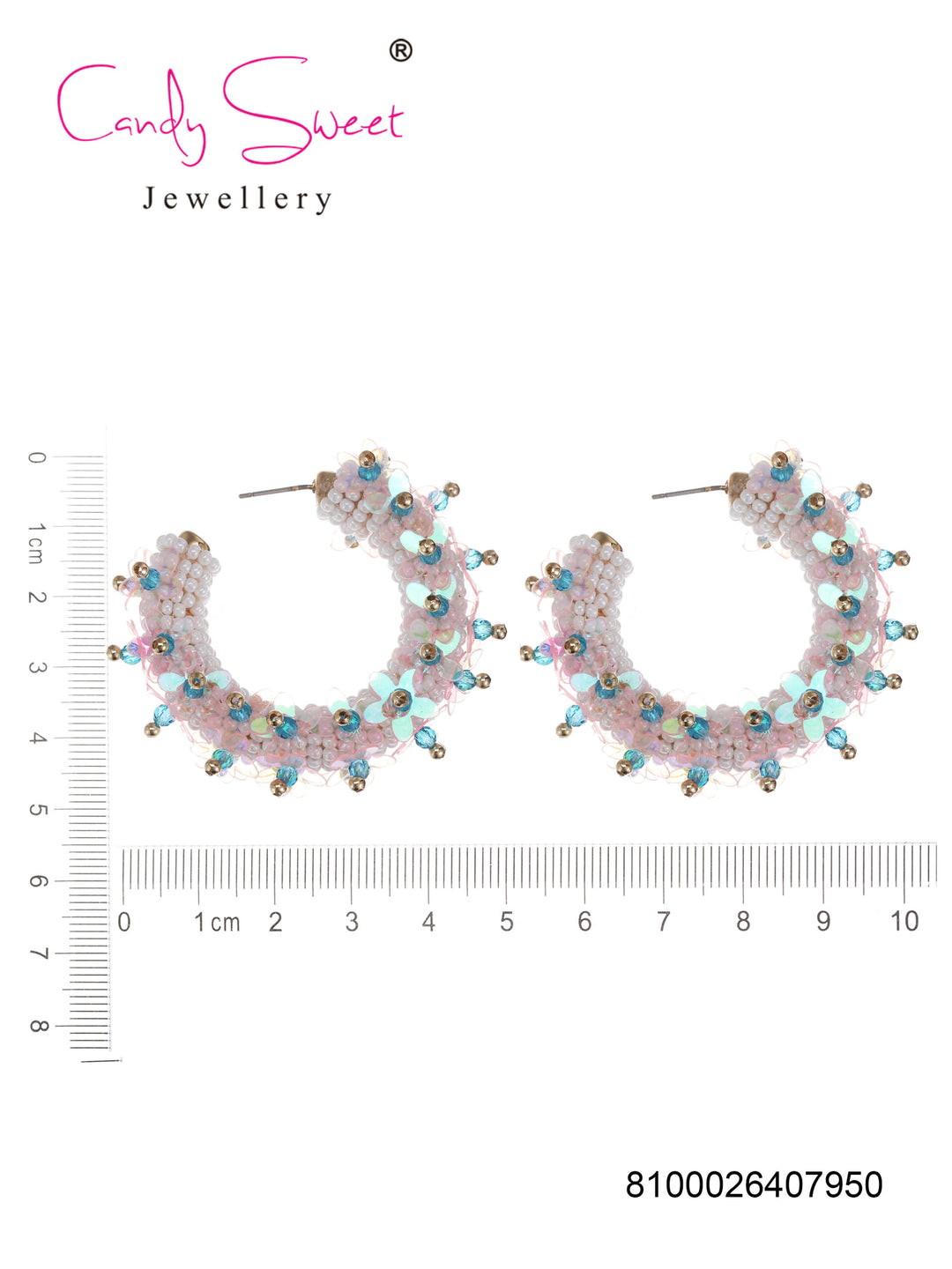 Candy Sweet Jewellery-CS23436-Mesing-Oorbellen