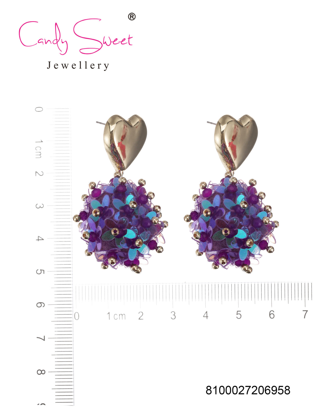 Candy Sweet Jewellery-CS23444-Mesing-Oorbellen