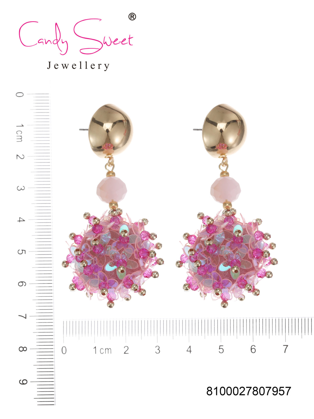Candy Sweet Jewellery-CS23450-Mesing-Oorbellen
