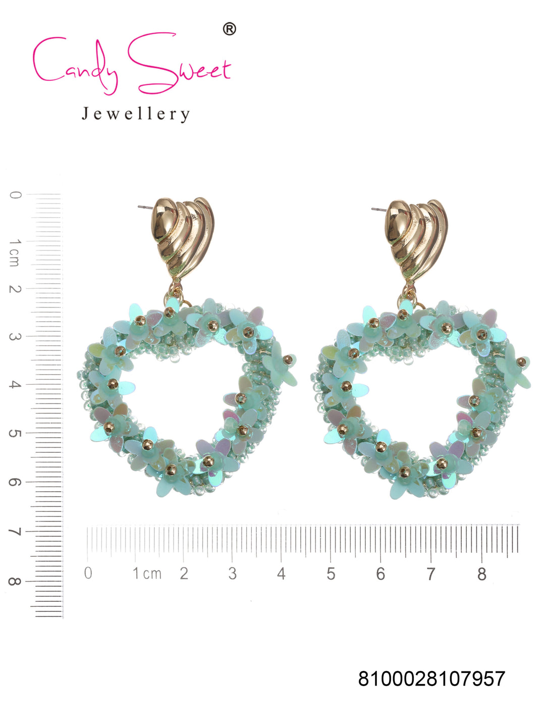 Candy Sweet Jewellery-CS23453-Mesing-Oorbellen