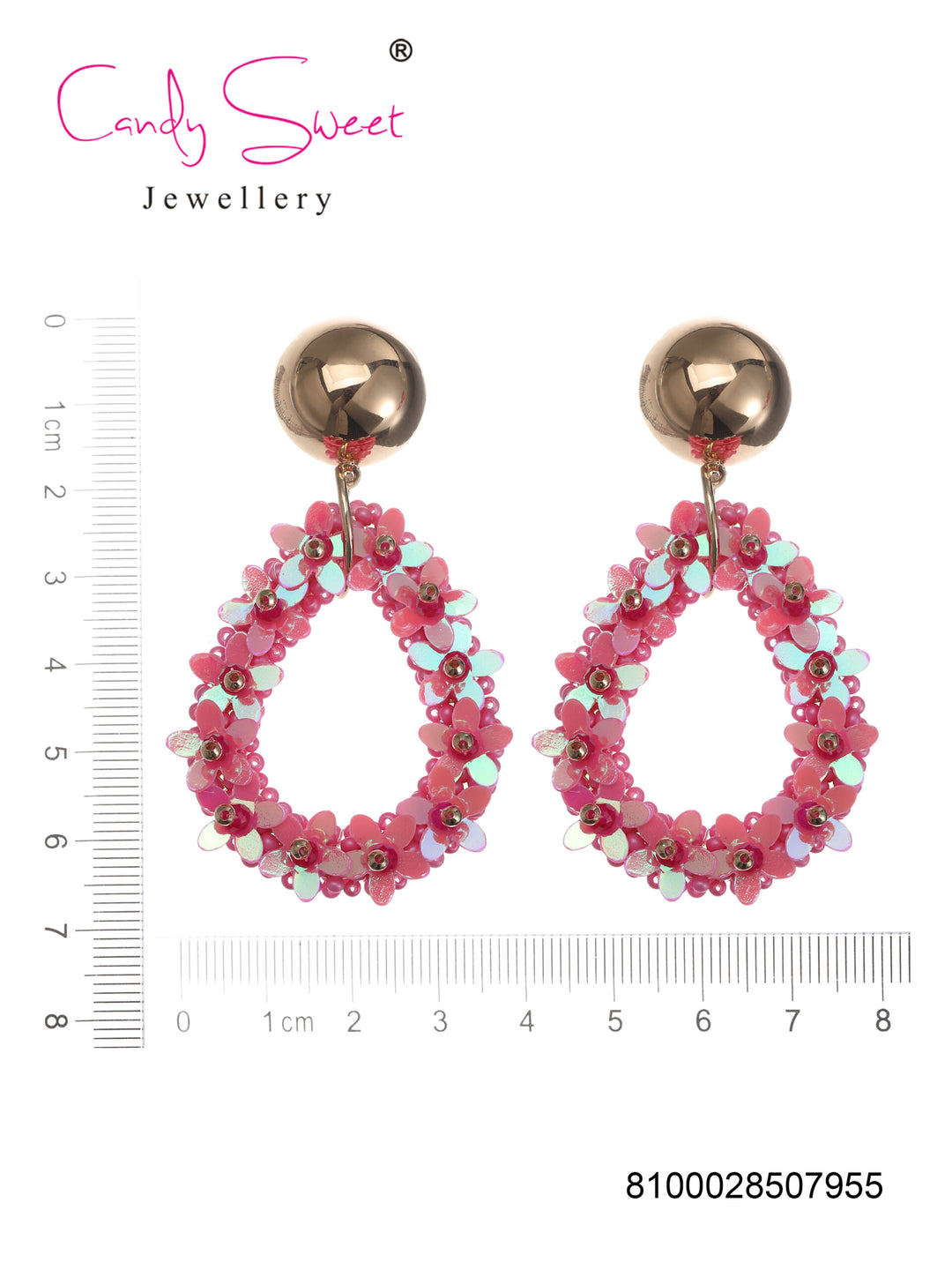 Candy Sweet Jewellery-CS23457-Mesing-Oorbellen