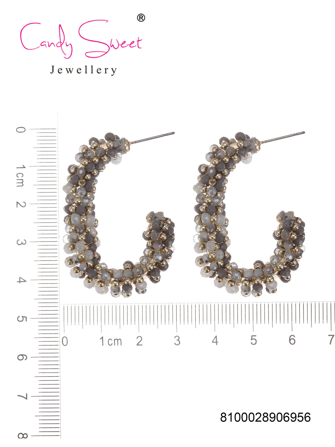 Candy Sweet Jewellery-CS23461-Mesing-Oorbellen