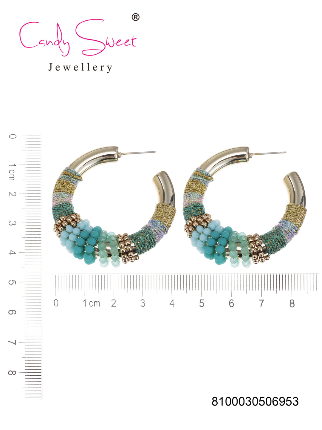 Candy Sweet Jewellery-CS23477-Mesing-Oorbellen