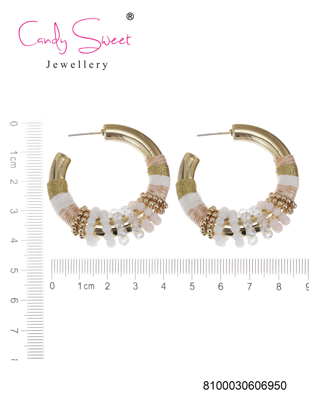 Candy Sweet Jewellery-CS23478-Mesing-Oorbellen